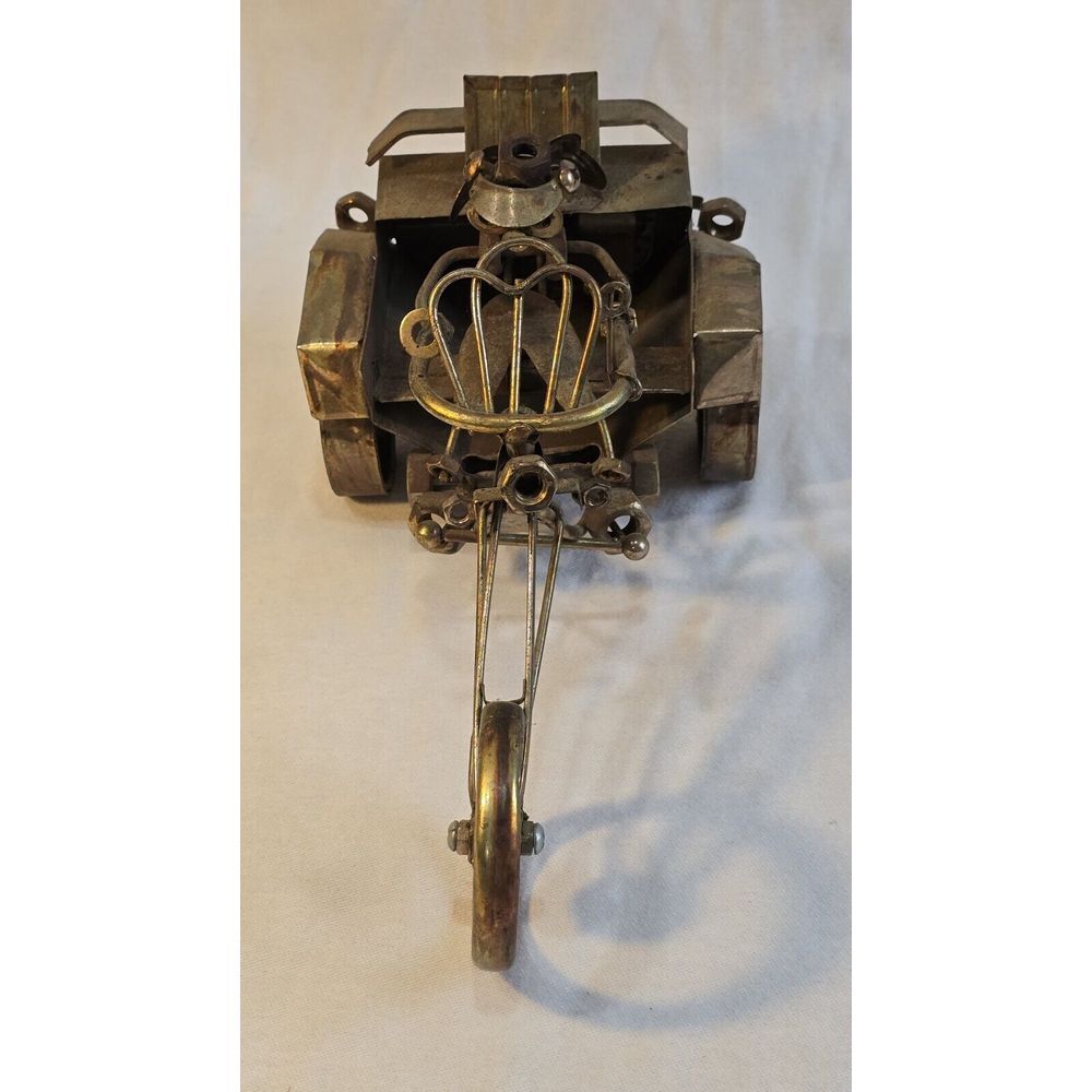 Rustic Car Shape Plays Music Tune. 6"H X 11 "L. Music‎ Tune Born To Be Wild